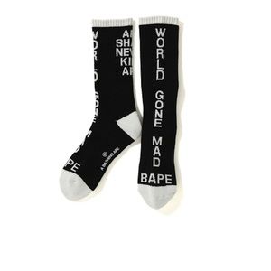 BAPE WGM ASNKA Socks